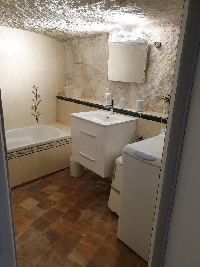 Gite Troglodyte Les Iris Villiers-sur-Loir Exterior photo